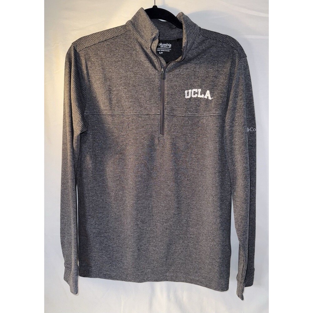 Columbia Women’s Golf Long Sleeve 1/4 Zip, UCLA, Gray, RN149414